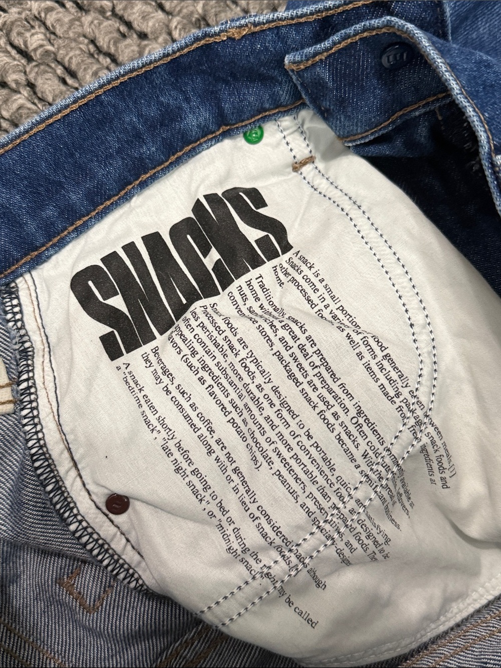Mother SNACKS The Peeler Ankle High-Rise Barrel Leg Premium Balloon Denim Jeans - Picture 10 of 10